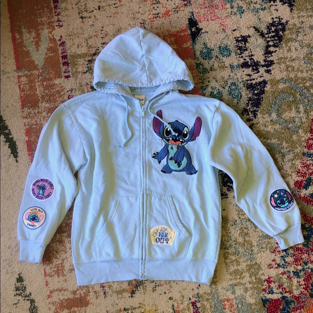 Stitch full zip hoodie